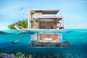 Underwater triplexes in Dubai