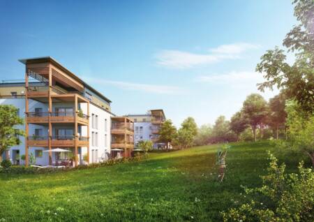 Programme neuf avec verdure