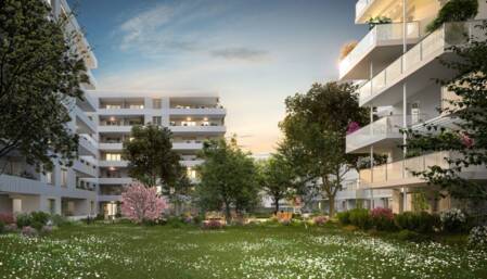 Programme immobilier neuf avec parc