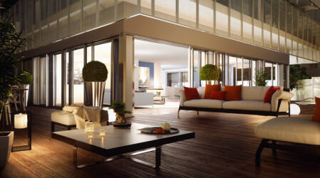 New development with large terrace